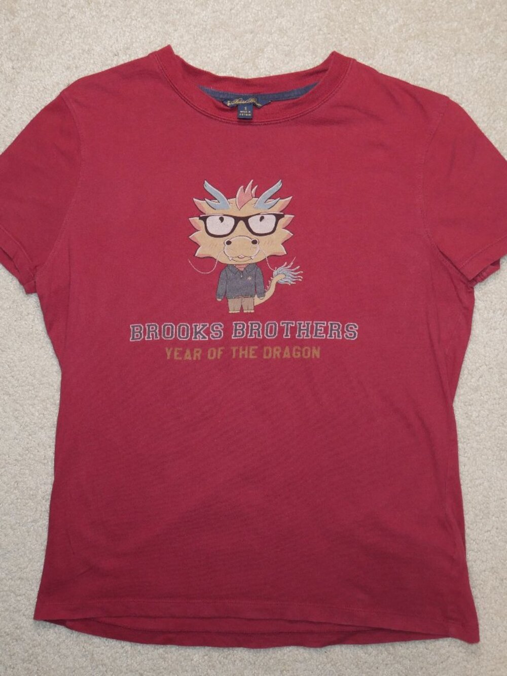 Brooks brothers Women's Small Year of the Dragon Graphic T-Shirt.